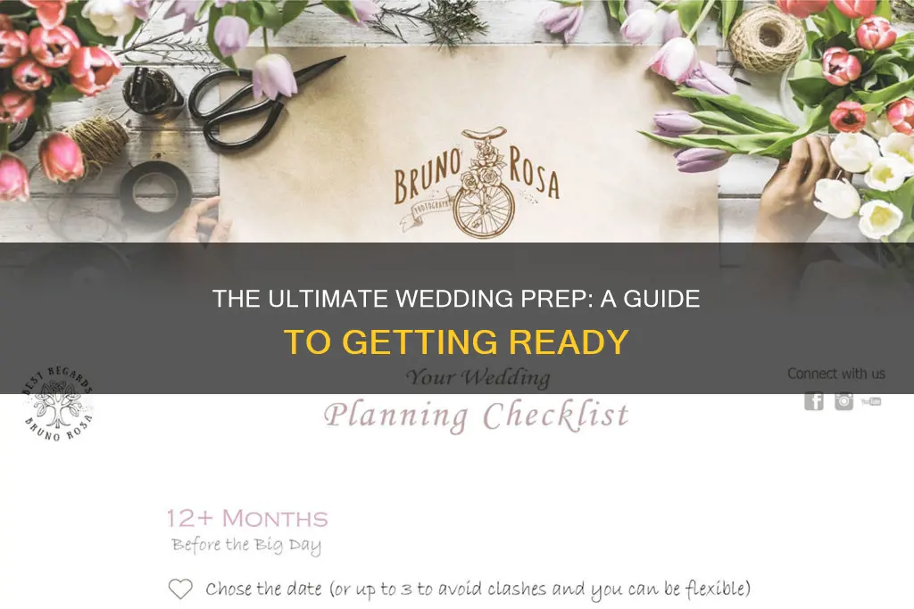 what preparation is needed before a wedding
