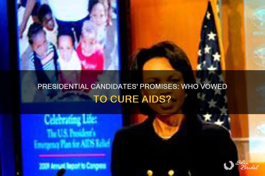 what presidential candidates have vowed to cure aids