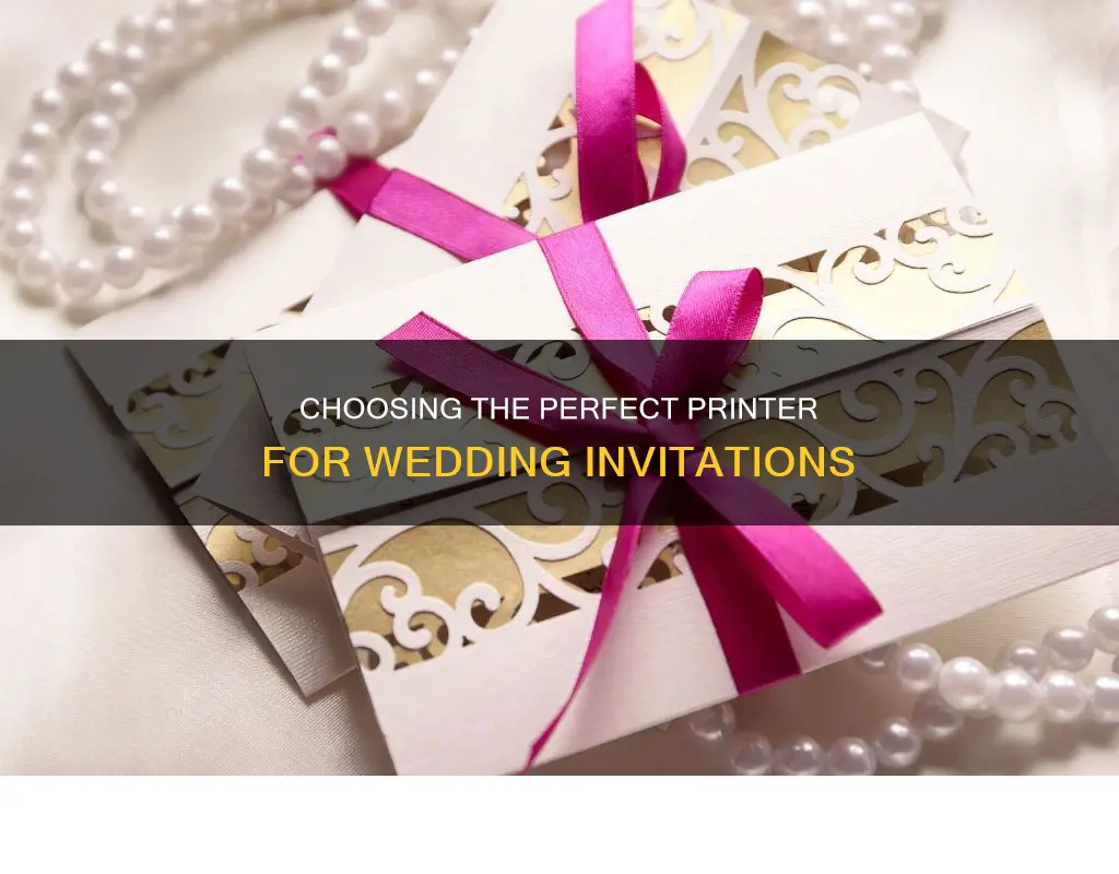 what printer is best for wedding invitations