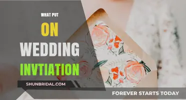 Essential Elements of a Wedding Invitation