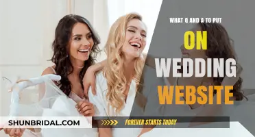 Wedding Website FAQs: What Questions to Include