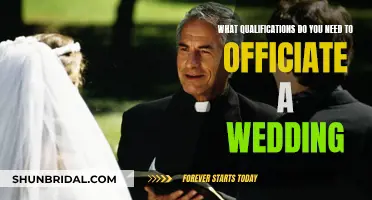 Officiating Weddings: What Qualifications Are Needed?