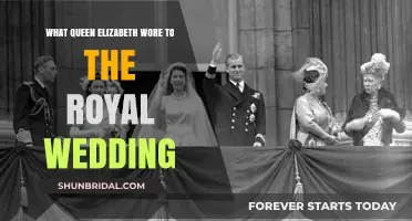 Queen Elizabeth's Royal Wedding Outfit: A Majestic Fashion Statement