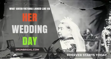 Queen Victoria's Wedding Day: A Royal Portrait of Elegance