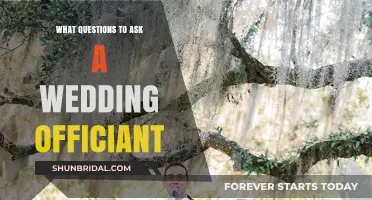Essential Questions to Ask Your Wedding Officiant for a Perfect Ceremony
