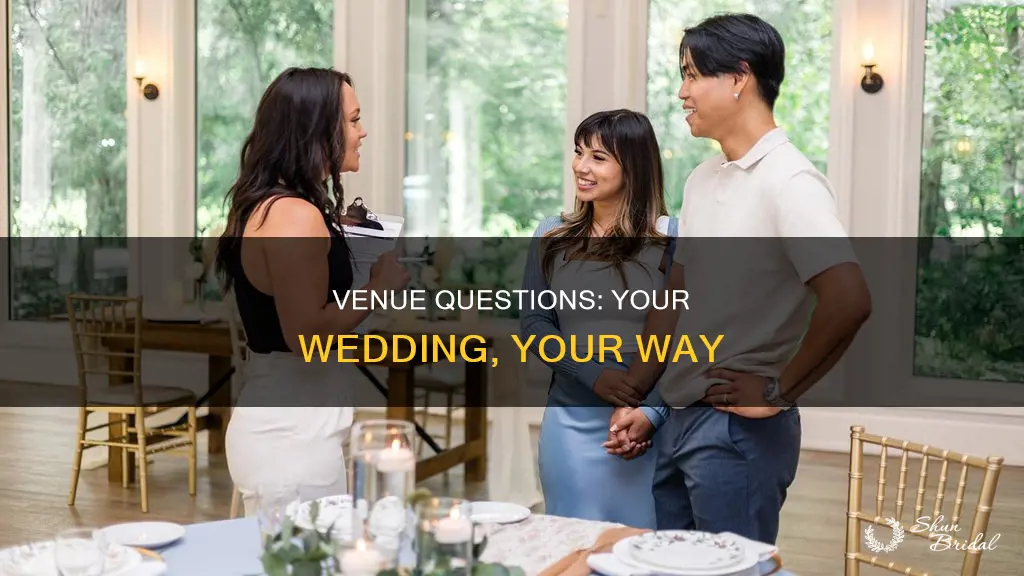 what questions to ask at a wedding venue