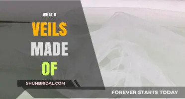 Unveiling the Secrets: Materials Behind Bridal Veils Explained