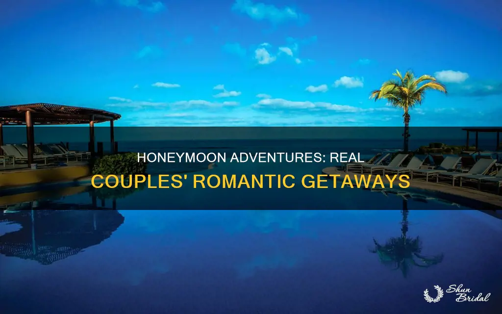 what reaal couples did on honeymoon