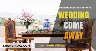 Royal Wedding Reading: Exploring 'Come Away' and Its Significance