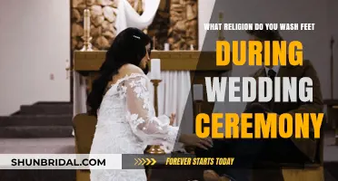 Foot Washing in Weddings: Exploring Religious Traditions and Rituals