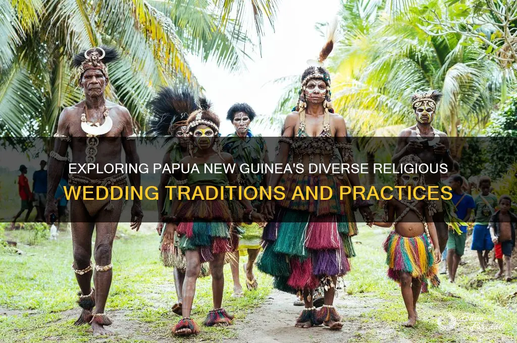 what religion is practice in papua new guinea wedding ceremonies