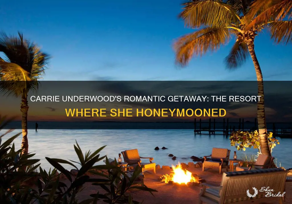 what resort did carrie underwood honeymoon at