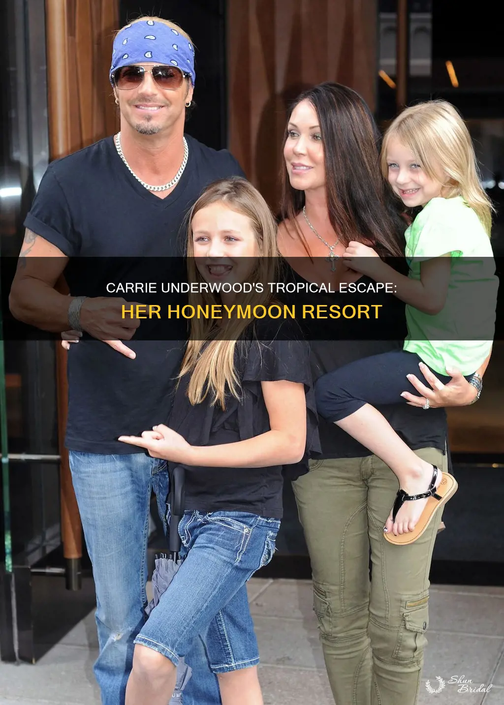 what resort did carrie underwood honeymoon at