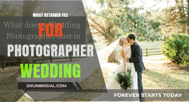 Retainer Fees: Wedding Photography Pricing and Packages