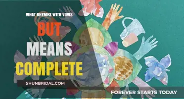 Vows to Wholeness: Discovering the Perfect Rhyme for Completeness
