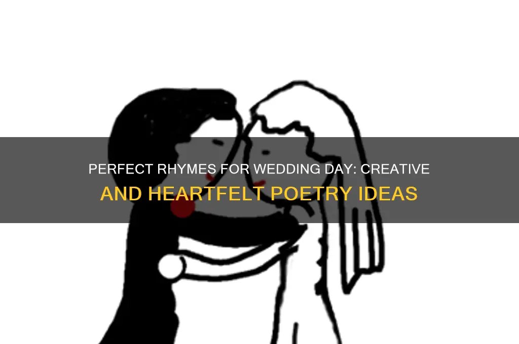what rhymes with wedding day