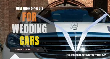 Wedding Car Decor: Choosing the Perfect Ribbon