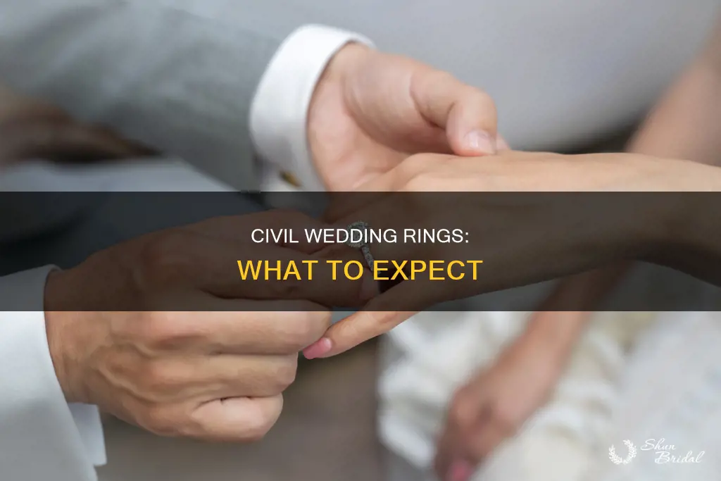 what ring do they give in civil wedding