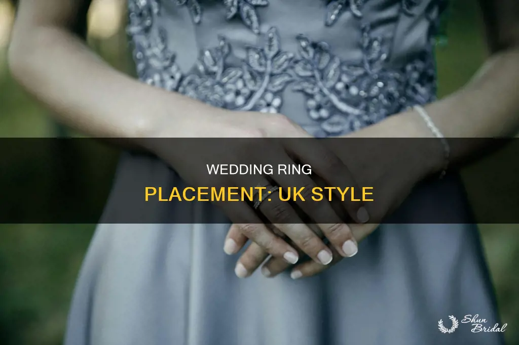 what ring does the wedding ring go in the uk