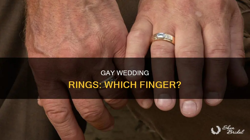 what ring finger do gay uuse for wedding ring