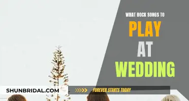 Rocking Wedding Tunes: Songs to Remember