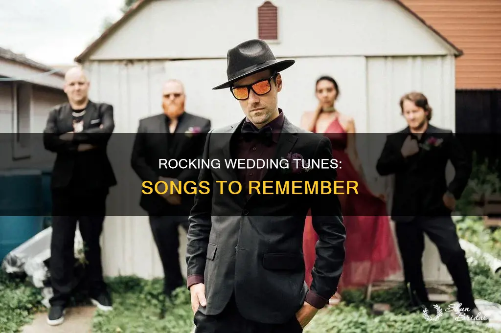 what rock songs to play at wedding
