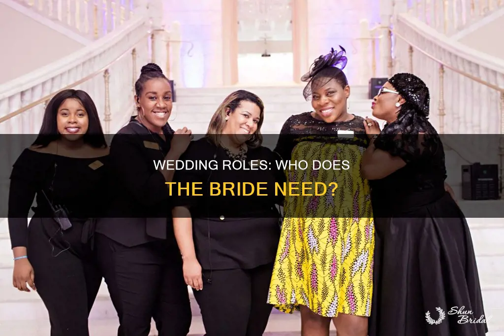 what roles do you need at a wedding