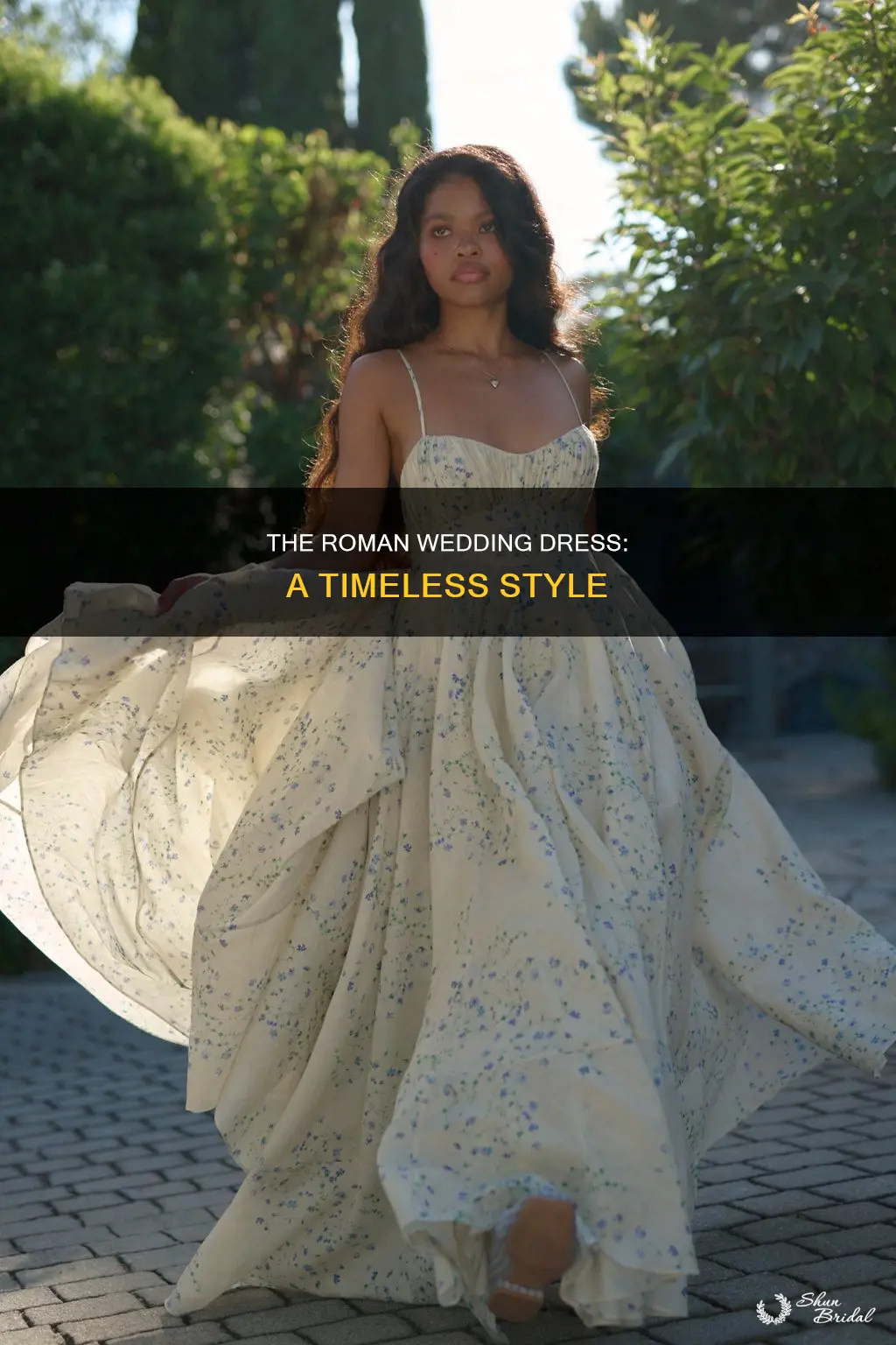 what roman wedding dress