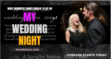 Romantic Wedding Night Songs to Set the Mood