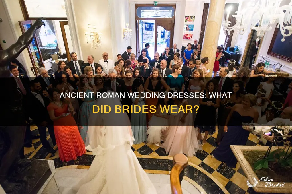 what rome women wore for a wedding dress