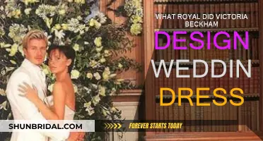 Victoria Beckham's Royal Wedding Dress Design