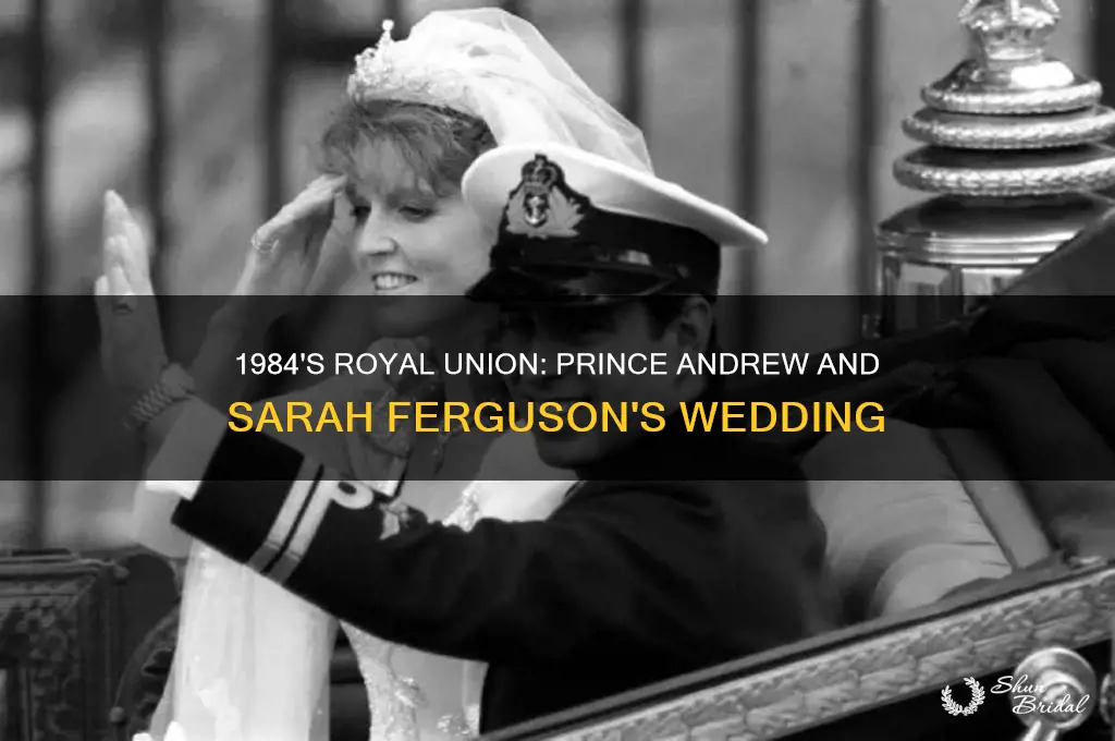 what royal wedding took place in 1984