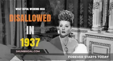 The Forbidden Royal Union: 1937's Disallowed Wedding Scandal