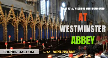 Royal Love Stories: Westminster Abbey's Historic Royal Weddings