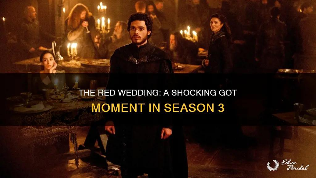what season of got is the red wedding