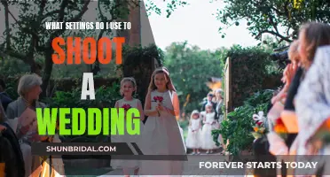 Wedding Photography: Camera Settings for Capturing the Big Day