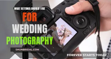 Wedding Photography: Settings for Capturing the Perfect Moment