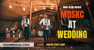 Music Setup for a Wedding: Essential Gear