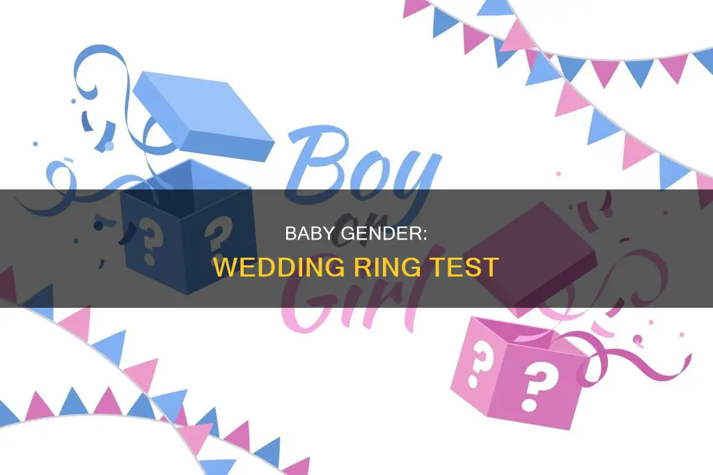 what sex is my baby wedding ring test