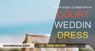 Choosing the Perfect Shoes for Your Court Wedding Dress