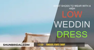 High-Low Wedding Dresses: What Shoes to Wear?