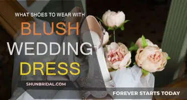 Blush Wedding Dress: What Shoes to Wear?