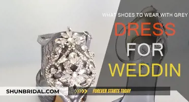 Complete Your Wedding Look: Shoes for a Grey Dress