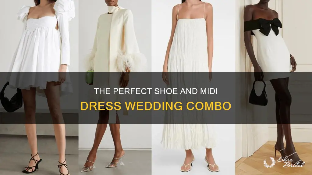 what shoes to wear with midi dress to wedding