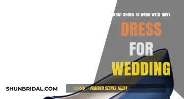 The Perfect Wedding Shoe Pairing Guide for Navy Dresses