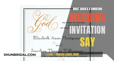 The Perfect Christian Wedding Invitation Wording