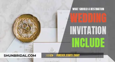 Destination Wedding Invites: What to Include and Why