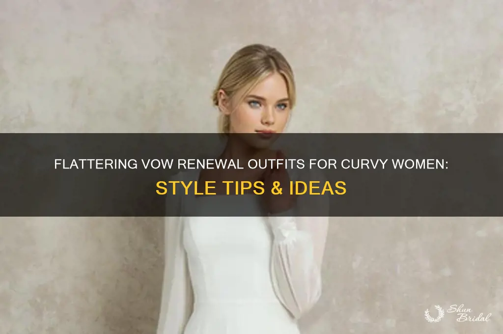 what should a heavy set women wear to vow renewal