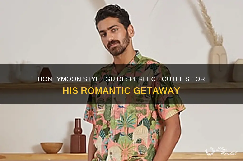 what should a man wear on his honeymoon
