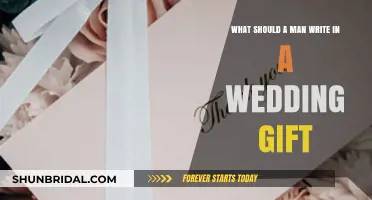 Thoughtful Wedding Gift Messages: A Man's Guide to Writing Heartfelt Notes